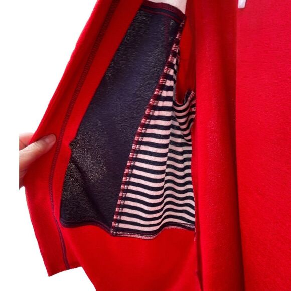 Vintage Another Thyme size XL red white blue knit cardigan - Picture 5 of 7